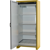 30-Minute EN Safety Storage Cabinet, 30 gal., 1 Door, 34.02" W x 76.65" H x 24.21" D Trail Hammer and Bolt