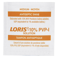Povidone Iodine Prep Treatment, Towelette, Antiseptic Trail Hammer and Bolt
