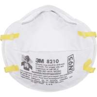 Respirateurs contre les particules 8210, N95, Certifi&eacute; NIOSH Trail Hammer and Bolt
