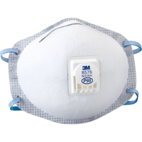Respirateurs contre les particules 8576, P95, Certifi&eacute; NIOSH Trail Hammer and Bolt