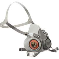 Respirateur r&eacute;utilisable &agrave; demi-masque s&eacute;rie 6000, Thermoplastique, Moyen Trail Hammer and Bolt