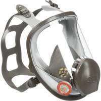 6000 Series Full Facepiece Reusable Respirator, Elastomer/Silicone/Thermoplastic, Small Trail Hammer and Bolt