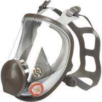 6000 Series Full Facepiece Reusable Respirator, Elastomer/Silicone/Thermoplastic, Small Trail Hammer and Bolt