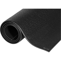 Tapis Comfort-King, Lisse, 3' x 4' x 3/8", Noir, &eacute;ponge Trail Hammer and Bolt