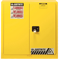 Sure-Grip&reg; EX Flammable Safety Cabinet, 30 gal., 2 Door, 36" W x 35" H x 24" D Trail Hammer and Bolt