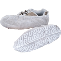 Shoe Covers, Large, Polypropylene, White Trail Hammer and Bolt