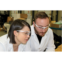 Z1500 Series Safety Glasses, Clear Lens, Anti-Scratch, Meets/Exceeds CSA Z94.3 Trail Hammer and Bolt