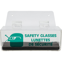 Distributeur de lunettes de s&eacute;curit&eacute; avec couvercle Trail Hammer and Bolt