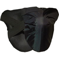 Wing-Style Knee Pads with Nylon Coverings, Hook and Loop Style, Plastic Caps, Foam Pads Trail Hammer and Bolt