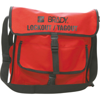 Lockout Satchel with Shoulder Strap, Confined Space Kit Trail Hammer and Bolt