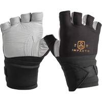 Gants antivibrations - gauche, Taille Petit, Paume Cuir fleur Trail Hammer and Bolt