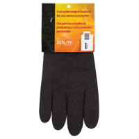 Gants de jersey, Grand, Brun, Non doubl&eacute;, Poignet en tricot Trail Hammer and Bolt