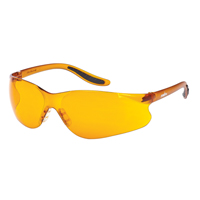 Lunettes de s&eacute;curit&eacute; s&eacute;rie Z500, Lentille Orange, Anti-&eacute;gratignures, ANSI Z87+/R&eacute;pond ou surpasse la norme CSA Z94.3 Trail Hammer and Bolt