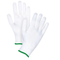 Seamless String Knit Gloves, Polyester, 10 Gauge, Medium Trail Hammer and Bolt