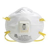 Respirateurs contre les particules 8210V, N95, Certifi&eacute; NIOSH Trail Hammer and Bolt