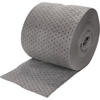 Rouleaux absorbants li&eacute;s de premi&egrave;re qualit&eacute;, Lourd, 150' lo x 15" la, Absorption 25 gal. Trail Hammer and Bolt