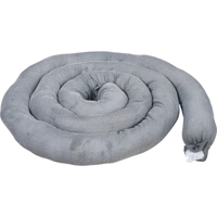 Remblais tubulaires absorbants, Universel, Absorption 40 gal., 3" la x 10' lo, Pqt de 10 Trail Hammer and Bolt