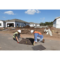 Bac de r&eacute;tention Ultra-Drain Guard, D&eacute;chets & d&eacute;bris, 48" lo x 36" la Trail Hammer and Bolt