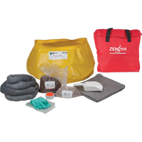 Western Canada Spill Kit, Universal, Bag, 17 US gal. Absorbancy Trail Hammer and Bolt