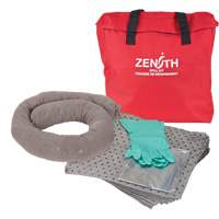 Spill Kit, Universal, Bag, 5 US gal. Absorbancy Trail Hammer and Bolt