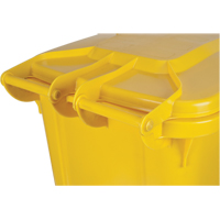 Yellow Mobile Container, Polyurethane, 63 Gallons/63 US gal. Trail Hammer and Bolt