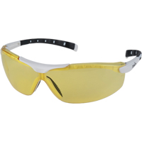Lunettes de s&eacute;curit&eacute; s&eacute;rie Z1500, Lentille Ambr&eacute;e, Anti-&eacute;gratignures, R&eacute;pond ou surpasse la norme CSA Z94.3 Trail Hammer and Bolt