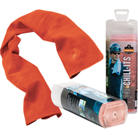 Chill-Its&reg; 6602 Cooling Towels, Hi-Vis Orange Trail Hammer and Bolt