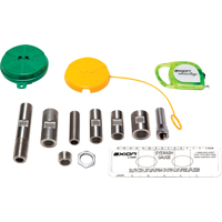 Axion Advantage&reg; Eye/Face Wash Upgrade Kit with Green ABS Plastic Eye/Face Wash Head Trail Hammer and Bolt