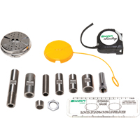 Axion Advantage&reg; Eye/Face Wash Upgrade Kit with Stainless Steel Eye/Face Wash Head Trail Hammer and Bolt