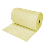 Rouleaux absorbants en fibres fines de calibre industriel, Lourd, 150' lo x 30" la, Absorption 70 gal. Trail Hammer and Bolt