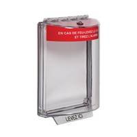 Universal Stopper&reg; Fire Alarm Covers, Flush Trail Hammer and Bolt