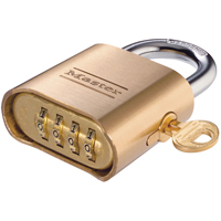 Control Key for Brass Combination Padlocks Trail Hammer and Bolt