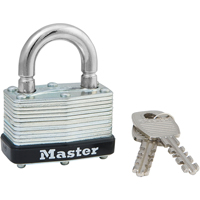 Cadenas lamin&eacute;, Argent, Cl&eacute;s identiques, Acier lamin&eacute;, Largeur de 1-3/4" Trail Hammer and Bolt