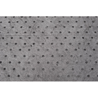Premium Bonded Sorbent Pads, Universal, 15" x 18", 25 gal. Absorbancy Trail Hammer and Bolt