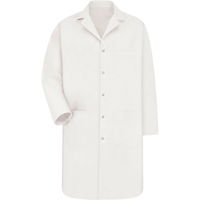 Lab Coat, Poly-Cotton, Small, White Trail Hammer and Bolt