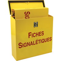 Boîte pour documents de s&eacute;curit&eacute; pour le chantier, Français, Compris reliures Trail Hammer and Bolt