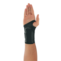 Proflex&reg; 4000 Single Strap Wrist Support - Right Hand, Elastic, Small Trail Hammer and Bolt