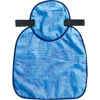 Tampon et voile pour le cou refroidissants pour casque de s&eacute;curit&eacute; Chill-Its 6717CT, Bleu Trail Hammer and Bolt