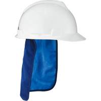 Tampon et voile pour le cou refroidissants pour casque de s&eacute;curit&eacute; Chill-Its 6717CT, Bleu Trail Hammer and Bolt