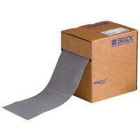ToughStripe&reg; Floor Marking Tape, 4" x 100', Polyester, Grey Trail Hammer and Bolt
