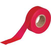 Ruban pour signalisation, 1,188" la x 300' lo, Rouge Trail Hammer and Bolt