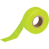 Ruban pour signalisation, 1,188" la x 150' lo, Lime fluorescent Trail Hammer and Bolt