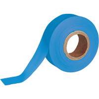 Ruban pour signalisation, 1,188" la x 150' lo, Bleu fluorescent Trail Hammer and Bolt