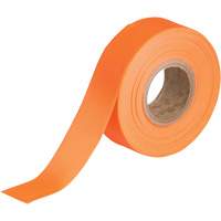 Ruban pour signalisation, 1,188" la x 150' lo, Orange fluorescent Trail Hammer and Bolt