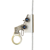 Coulisseau pour c&acirc;ble statique Lad-Saf, Dia de la corde 3/8" Trail Hammer and Bolt