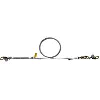DBI-SALA&reg; SecuraSpan HLL Lifeline Assembly, Galvanized Cable Trail Hammer and Bolt
