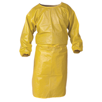 Blouse de protection Kleenguard contre la vaporisation de produits chimiques, Polypropyl&egrave;ne, Jaune, 34" la x 52" lo Trail Hammer and Bolt