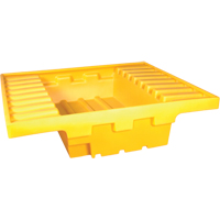 Ultra-Rack Sump&reg;, 51.5" L x 51.5" W x 12" H, 66 US gal. Capacity Trail Hammer and Bolt