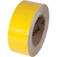 Tuff Mark&reg; Floor Marking Tape, 2" x 100', Polyester, Yellow Trail Hammer and Bolt