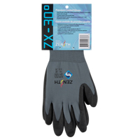 ZX-30° Premium Coated Gloves, 9/Large, PVC Coating, 15 Gauge, Nylon Shell Trail Hammer and Bolt